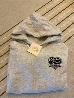 NWT Dear Heart Washed Clean Hoodie